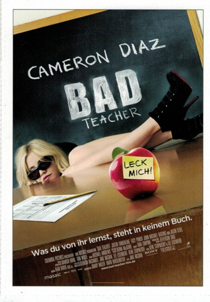 Cinema Filmkarte "Bad Teacher"