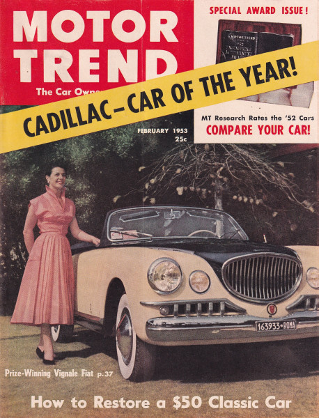 Motor Trend - 1953 February