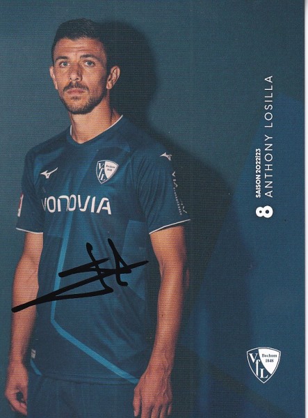 Autogrammkarte - VfL Bochum - Anthony Losilla - Original Signatur