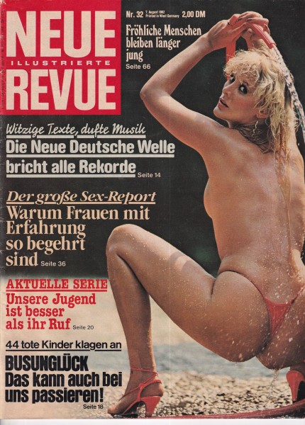 Neue Revue - Illustrierte - 1982 - Nr. 32- 07.08.1982