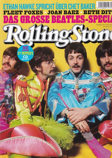 Rolling Stone 2017-06 Juni - Ausgabe 272 - Beatles, Fleet Foxes, Joan Naez, Beth Ditto - mit CD