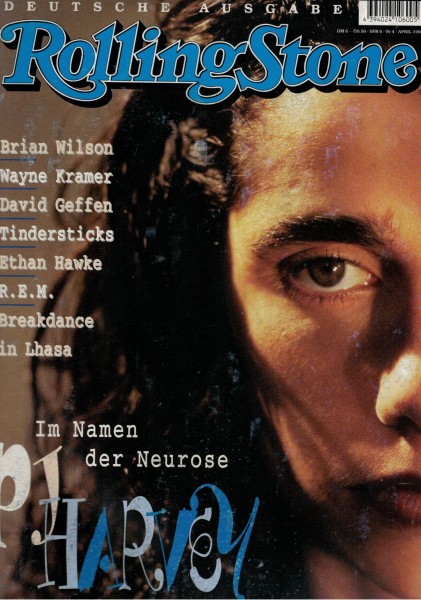 Rolling Stone 1995-04 April - Ausgabe 06 - PJ Harvey, Brian Wilson, Wayne Kramer, David Geffen