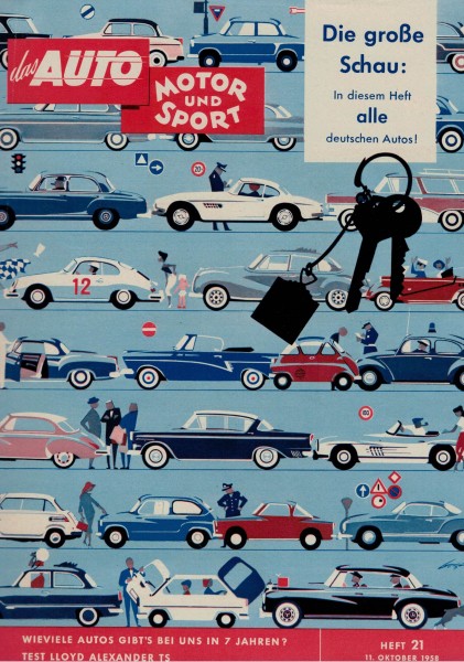 Auto Motor und Sport 1958 Heft 21 - 11.10.1958 - Lloyd Alexander TS