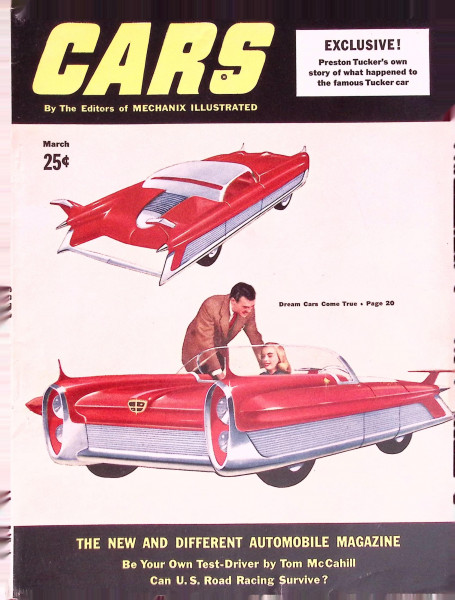 Cars - 1953 March - The New and different Automobile Magazine