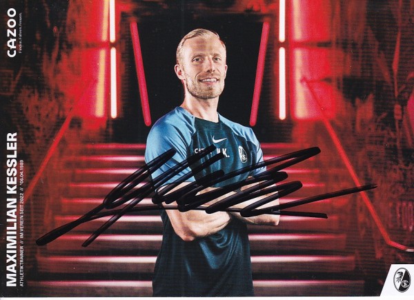 Autogrammkarte - SC Freiburg - Maximilian Kessler - Original Signatur