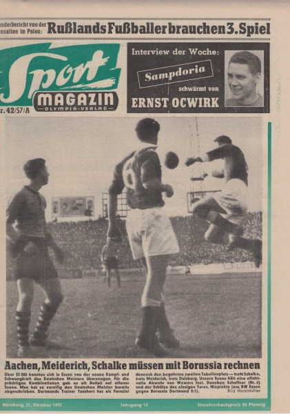 Sport Magazin - 1957 42 A - 21.10.1957