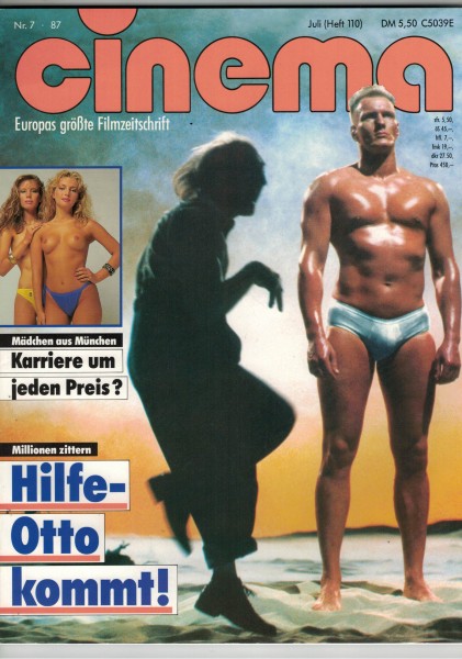 Cinema Zeitschrift, Heft Nr. 110, Juli 1987, Otto-Der neue Film