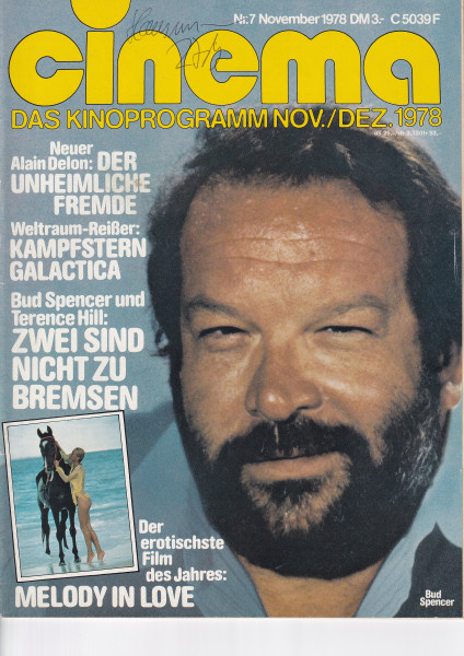 Cinema Zeitschrift, Heft Nr. 007, November 1978