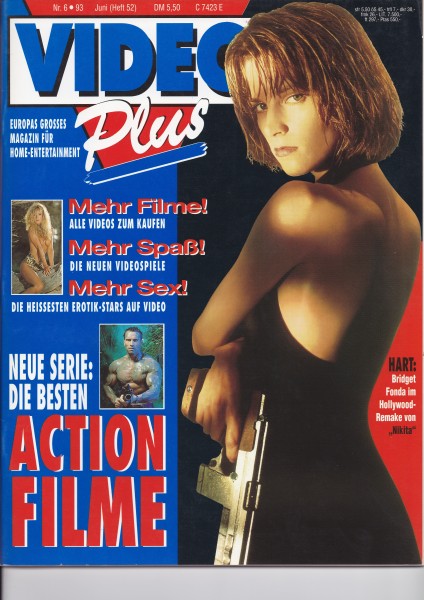 Video Plus, Heft Nr. 52 - 06/1993, Bridget Fonda, Nikita, Die besten Action-Filme