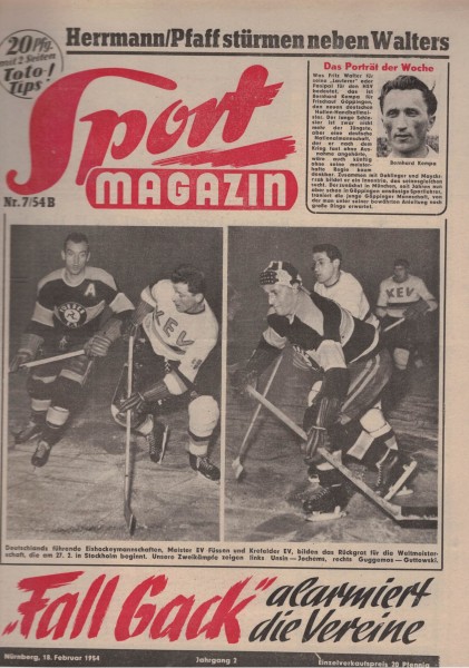 Sport Magazin - 1954 07 B - 18. Februar 1954