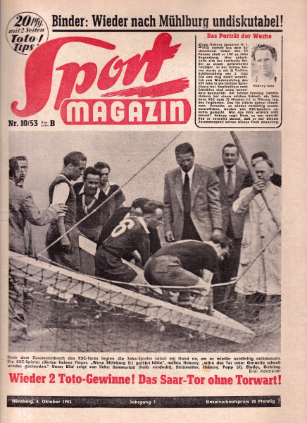 Sport Magazin - 1953 10 B - 08. Oktober 1953