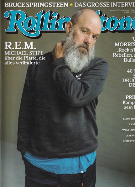 Rolling Stone 2016-11 November - Ausgabe 265 - R.E.M., Bruce Springsteen, Van Morrison - mit CD