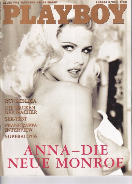 Playboy D 1993-08 August - Anna Nicole Smith, Elke Jeinsen