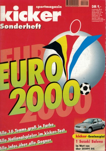 Kicker Sonderheft EURO 2000