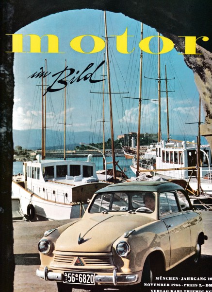 Motor im Bild - 1956 November - Triumph
