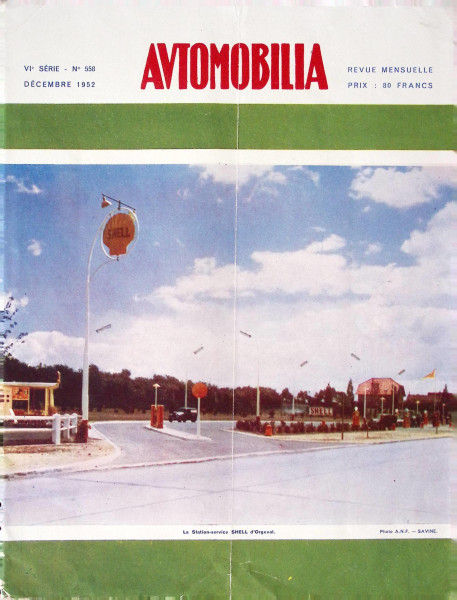 Automobilia - Decembre 1952 - No. 558
