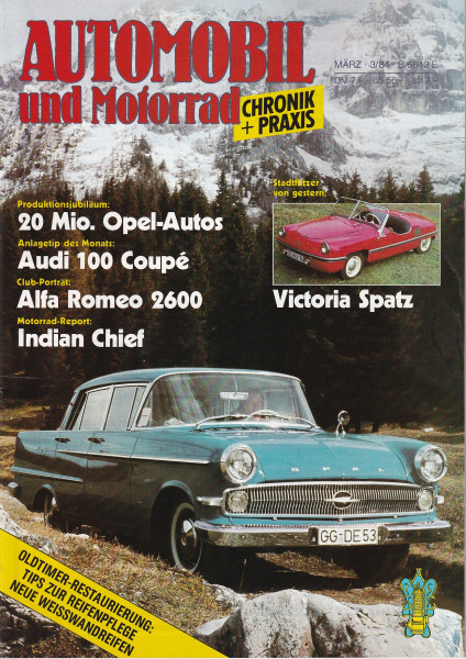 Automobil und Motorrad Chronik - 1984 - März