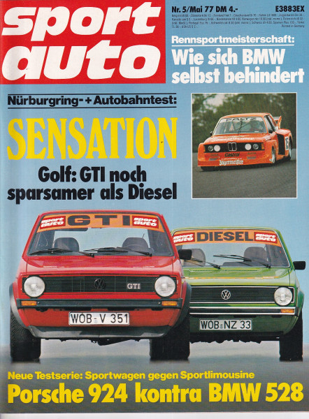 sport auto - 1977 Mai