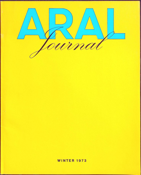 Aral Journal - Winter 1973