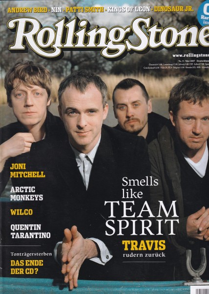 Rolling Stone 2007-05 Mai - Ausgabe 151 - Travis, Joni Mitchell, Arctic Monkeys - mit CD