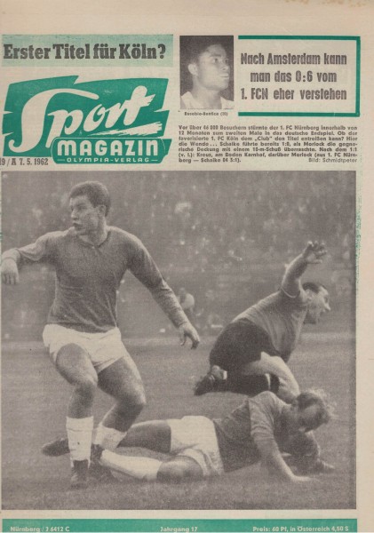 Sport Magazin - 1962 19 A - 07.05.1962