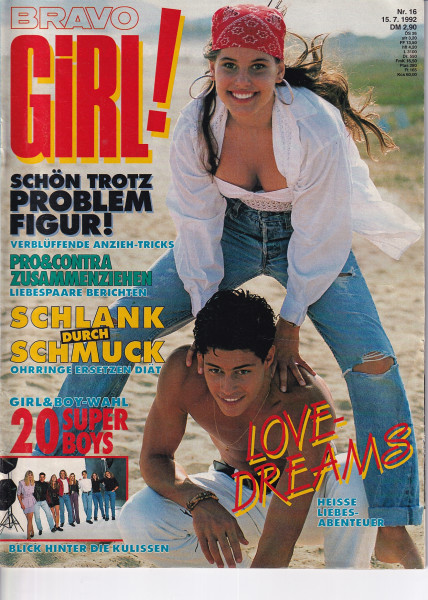 Bravo Girl - 1992 Nr. 16 - 15.07.1992