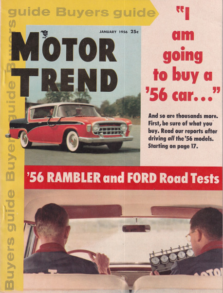 Motor Trend - 1956 January