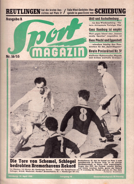 Sport Magazin - 1955 16 A - 18. April 1955