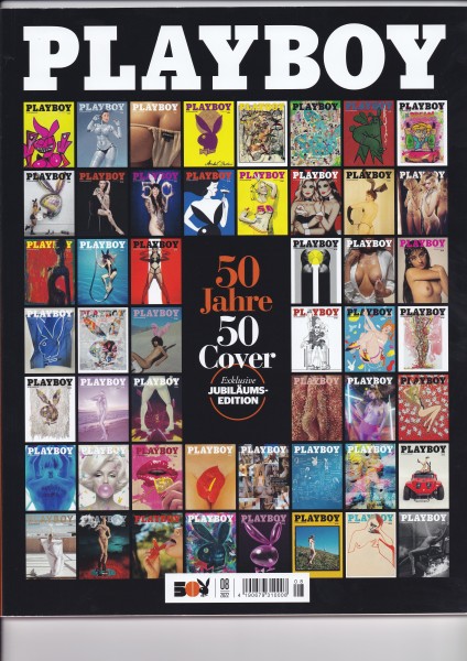 Playboy 08/2022 August - 50 Jahre 50 Cover - Exclusive Jubiläums-Edition