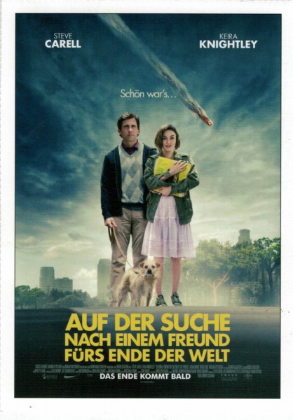 Cinema Filmkarte "Auf der Suche nach einem Freund fürs Ende der Welt"