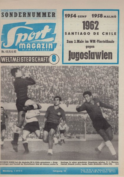 Sport Magazin - 1962 04 S - 08.06.1962 - Sondernummer