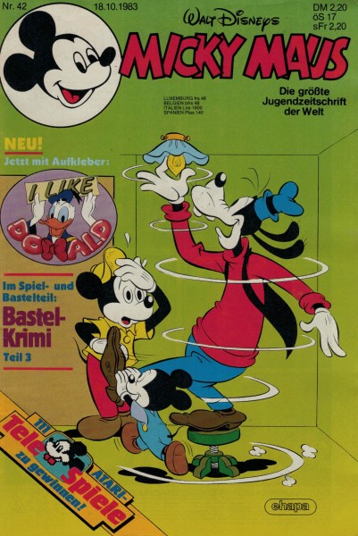 Micky Maus 1983 Nr. 42 / 18.10.1983