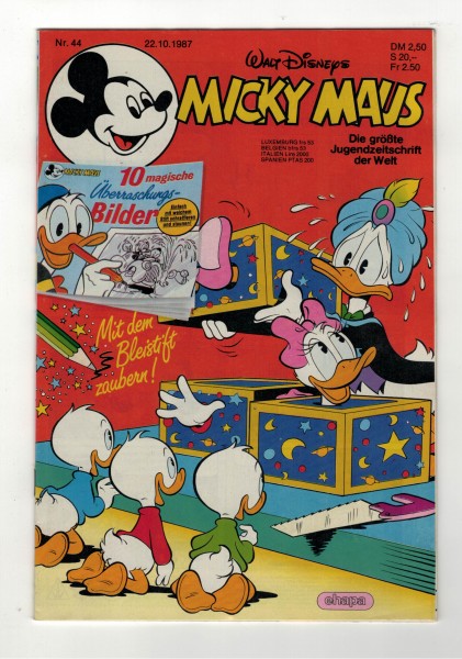 Micky Maus 1987 Nr. 44 / 22.10.1987