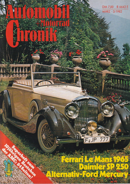 Automobil und Motorrad Chronik - 1982 - März