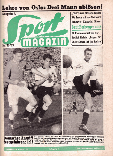 Sport Magazin - 1953 35 A - 26. August 1953