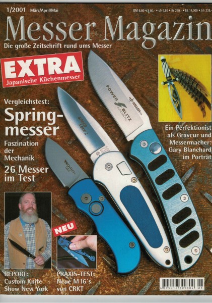 Messer Magazin, 2001/01, März/April/Mai