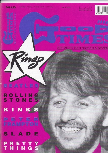 Good Times Ausgabe Nr. 20 - Ringo Starr, The Beatles, The Kinks, Barry Ryan, Spencer Davis Group, Gl