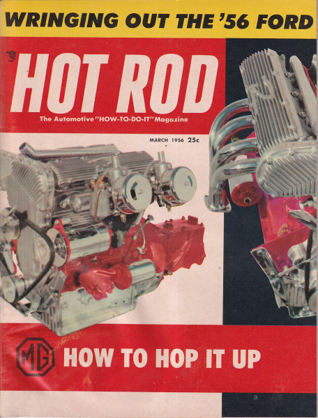 Hot Road Magazine - 1956 March