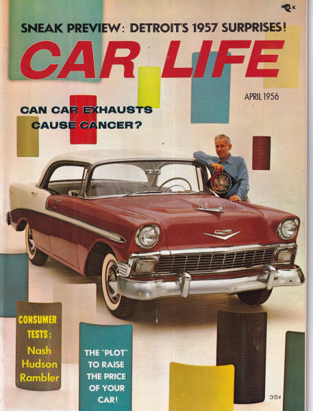 Car Life - 1956 April