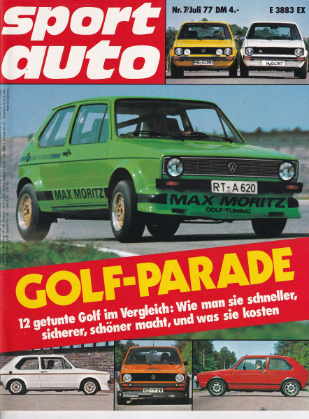 sport auto - 1977 Juli