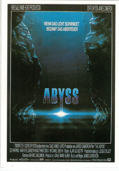 Cinema Filmkarte "Abyss"