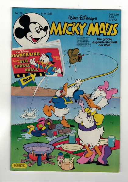 Micky Maus 1986 Nr. 38 / 11.09.1986