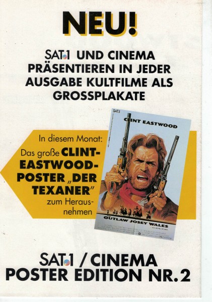 Cinema Poster Edition Nr. 02 - Der Texaner