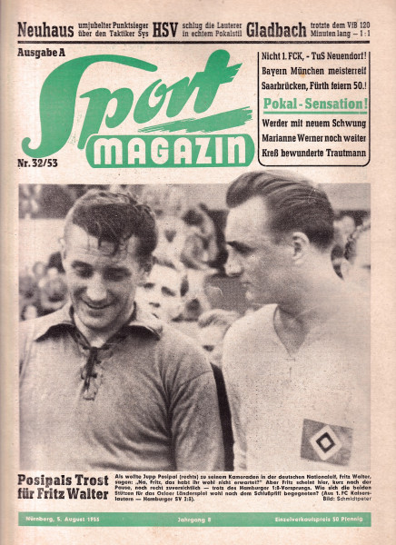 Sport Magazin - 1953 32 A - 05. August 1953