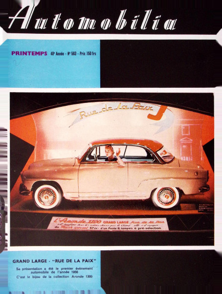 Automobilia - Avril 1956 - No. 583
