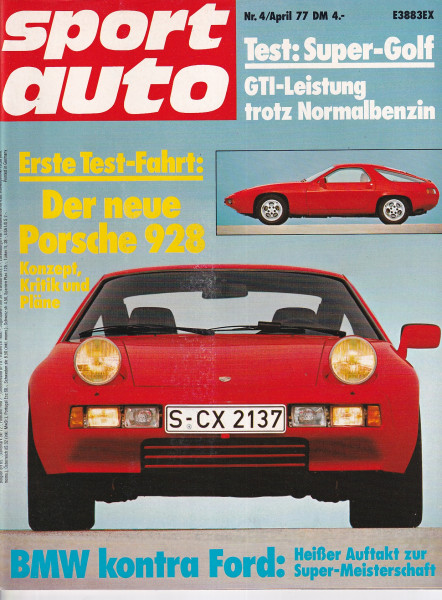 sport auto - 1977 April