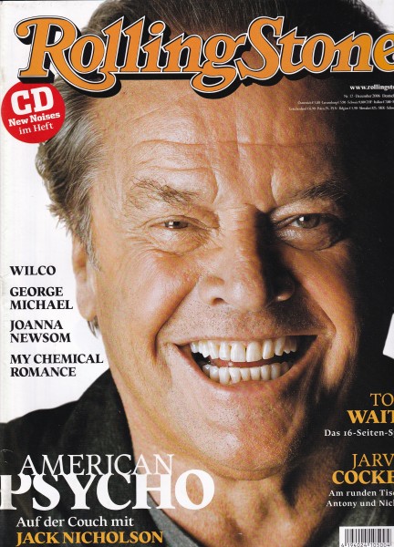 Rolling Stone 2006-12 Dezember - Ausgabe 146 - Tom Waits, Wilco, George Michael - mit CD