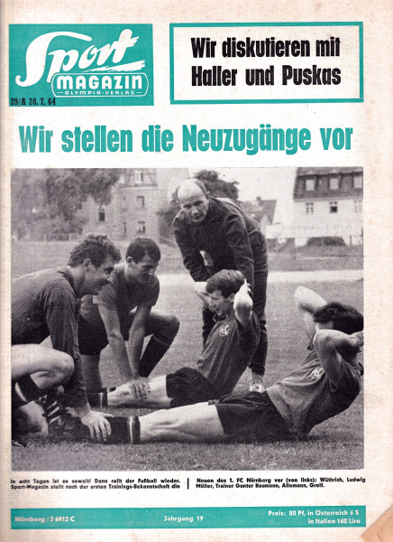 Sport Magazin - 1964 29 A - 20. Juli 1964