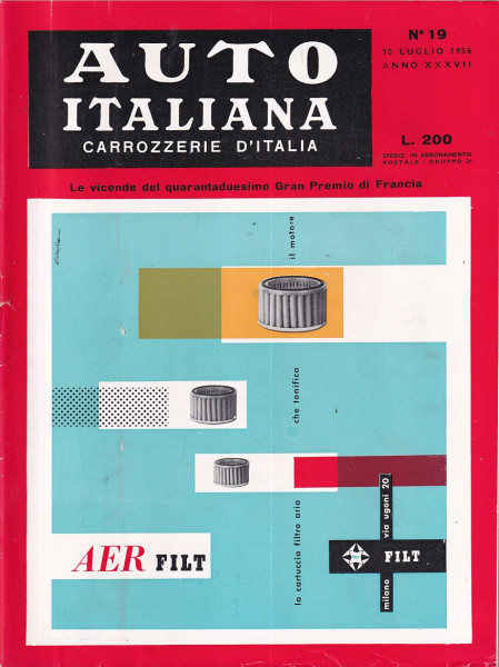 Auto Italiana - 1956 - Nr. 19