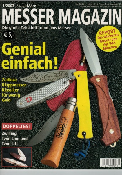 Messer Magazin, 2003/01, Februar/März